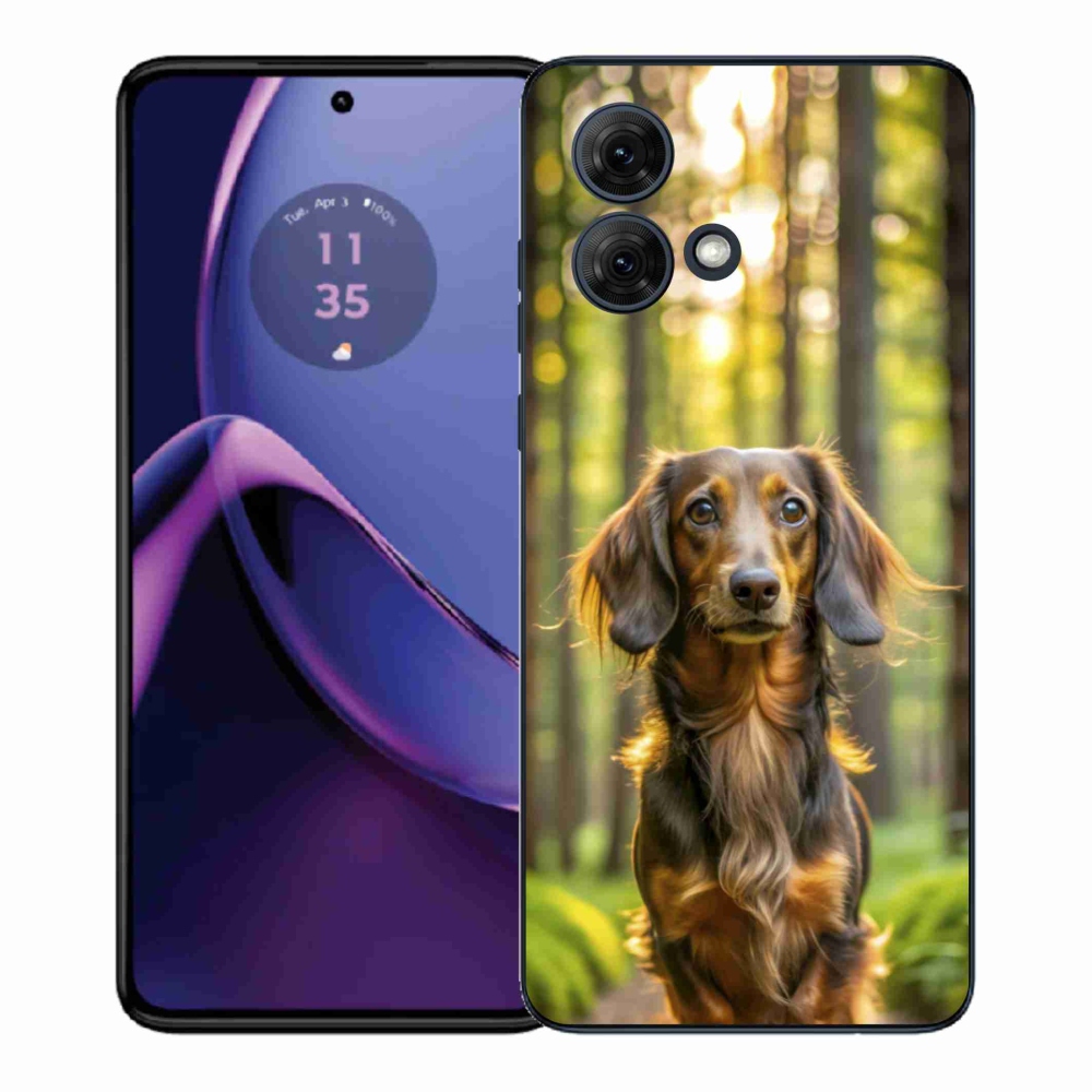 Gélový kryt mmCase na Motorola Moto G84 5G - jazvečík 4