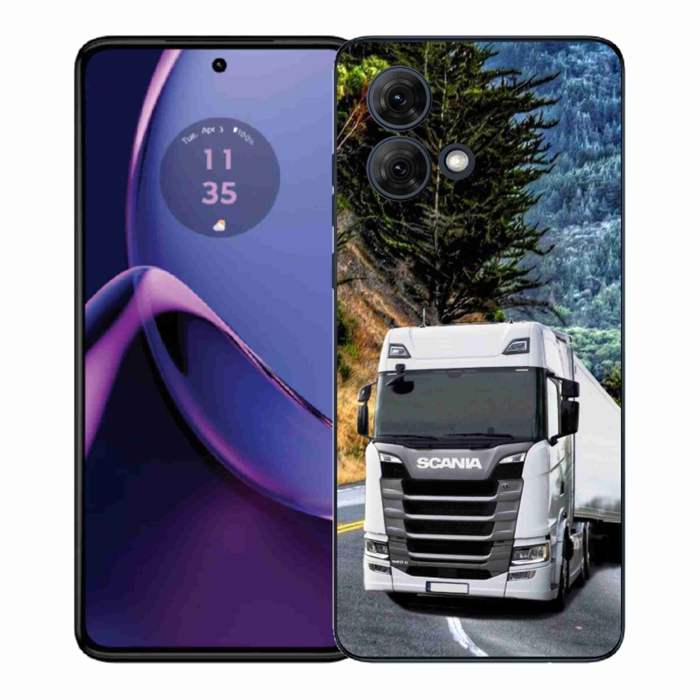 Gélový kryt mmCase na Motorola Moto G84 5G - kamión 1