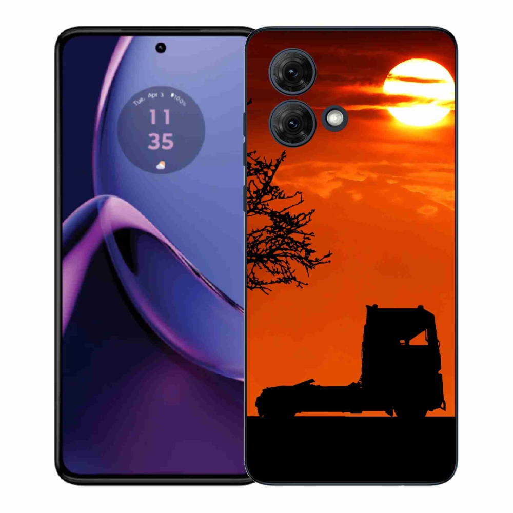 Gélový kryt mmCase na Motorola Moto G84 5G - kamión 3