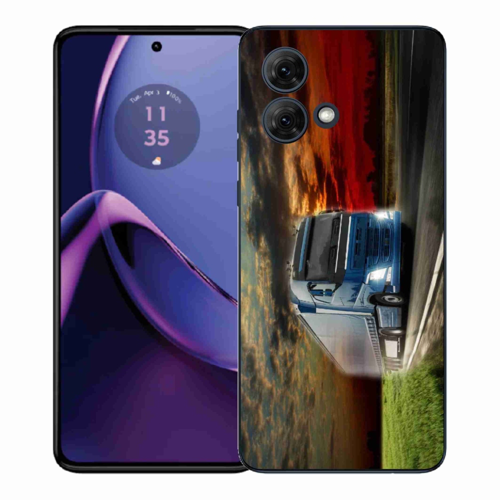 Gélový kryt mmCase na Motorola Moto G84 5G - kamión 4