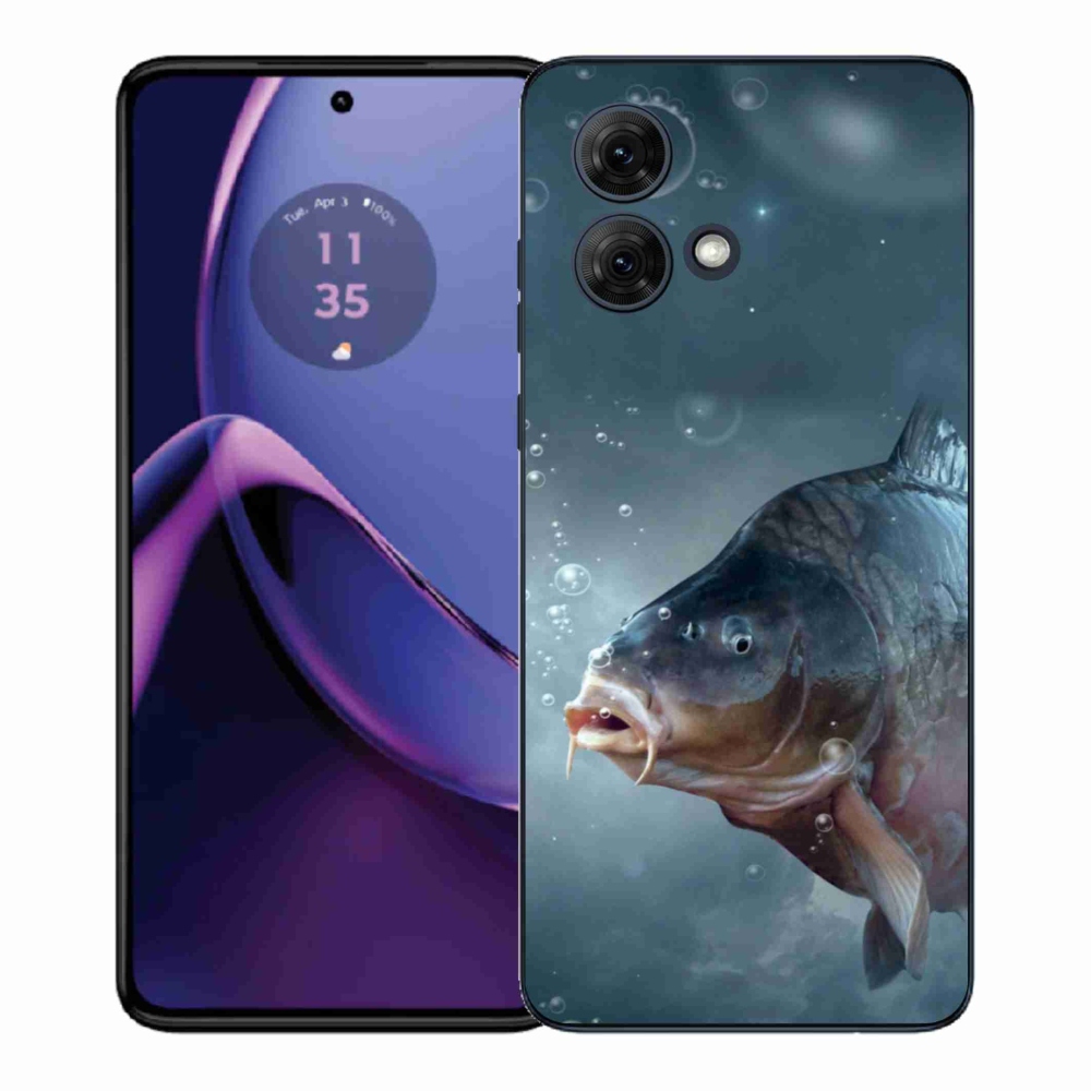 Gélový kryt mmCase na Motorola Moto G84 5G - kapor a bublinky