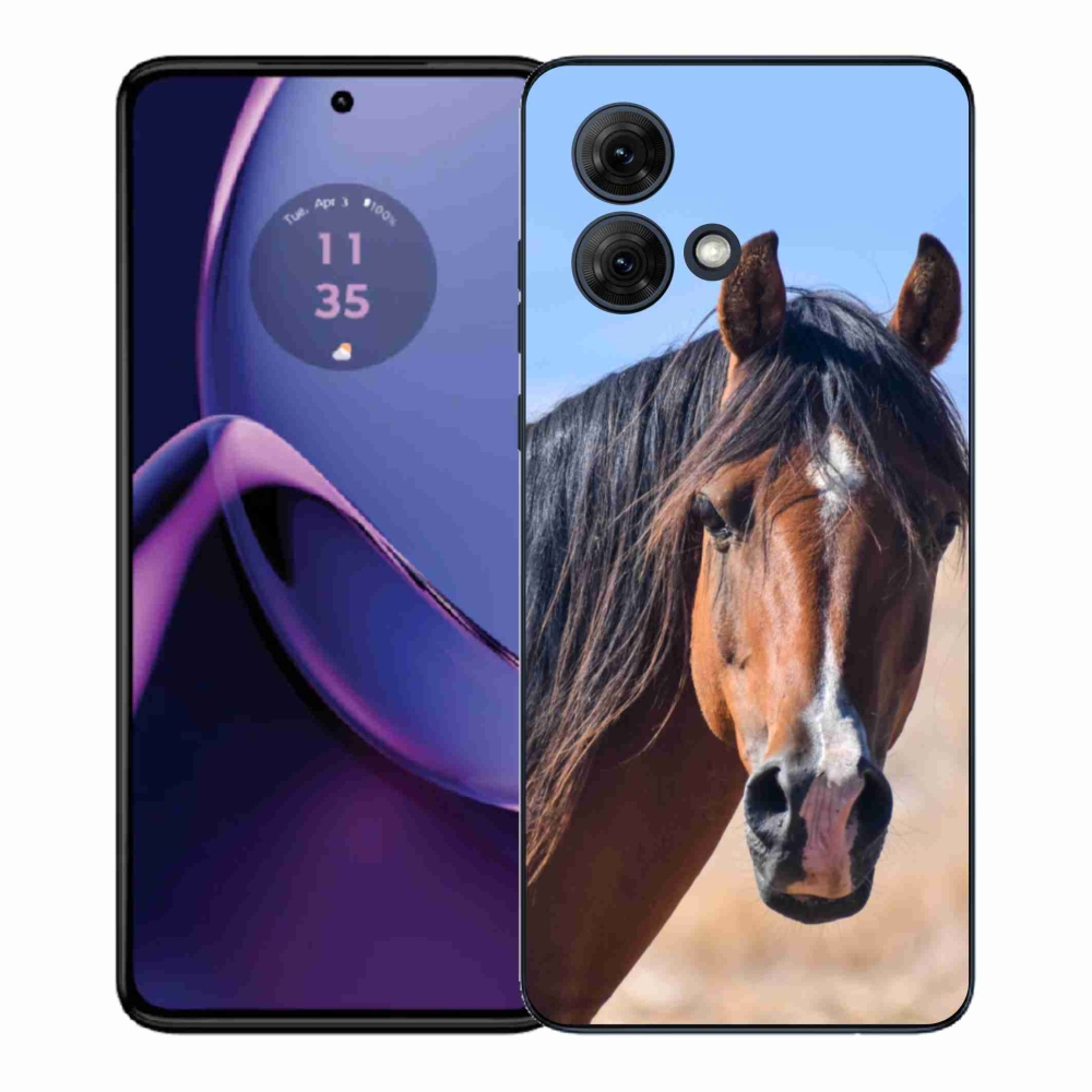 Gélový kryt mmCase na Motorola Moto G84 5G - pokojný kôň