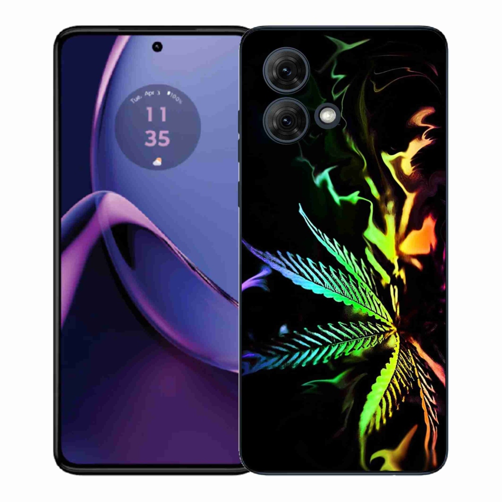 Gélový kryt mmCase na Motorola Moto G84 5G - konope 2