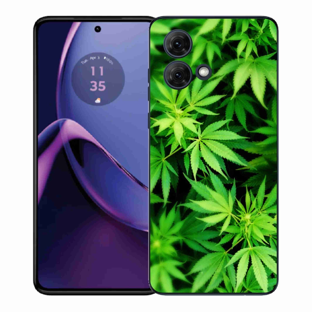 Gélový kryt mmCase na Motorola Moto G84 5G - konope 3