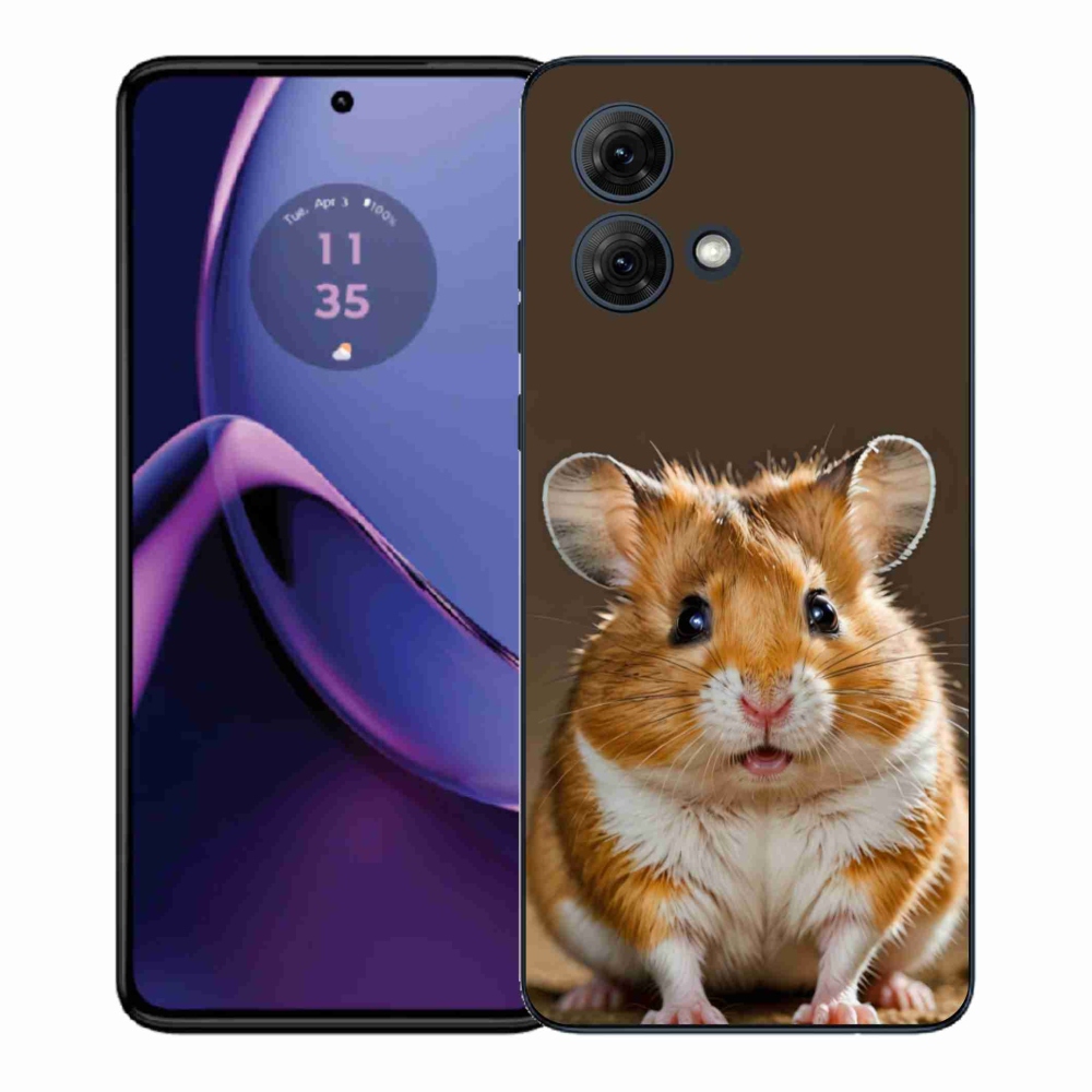 Gélový kryt mmCase na Motorola Moto G84 5G - škrečok