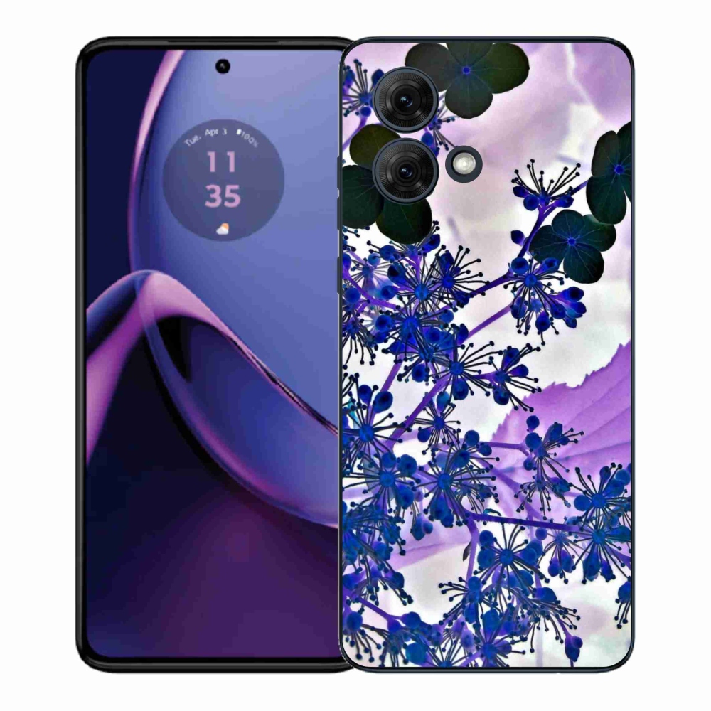 Gélový kryt mmCase na Motorola Moto G84 5G - kvet hortenzie