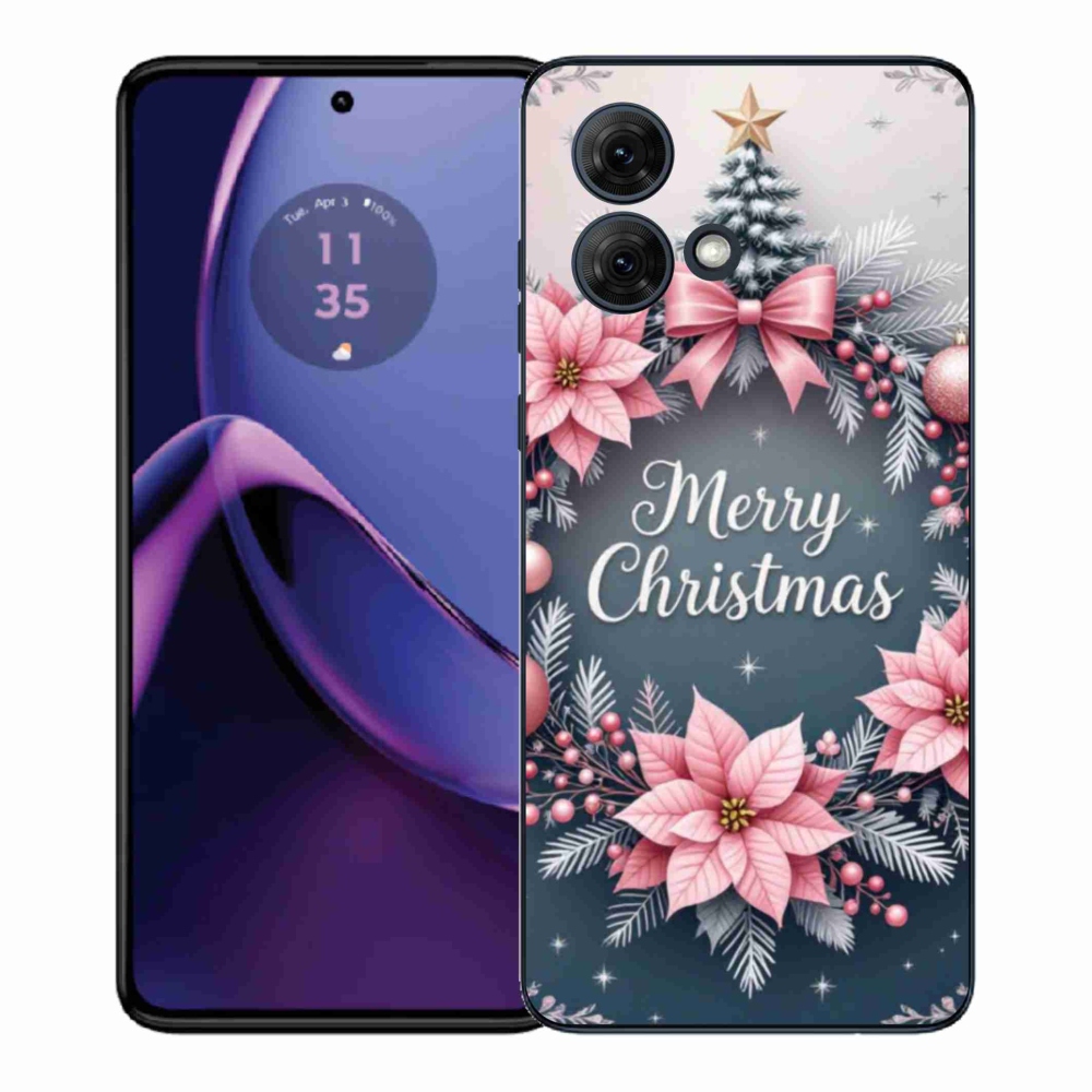 Gélový kryt mmCase na Motorola Moto G84 5G - merry christmas