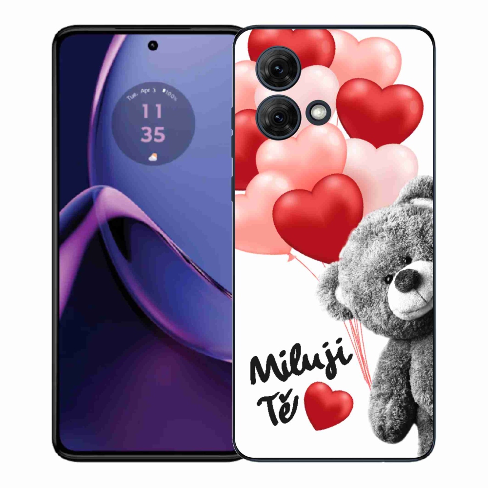 Gélový kryt mmCase na Motorola Moto G84 5G - milujem Ťa