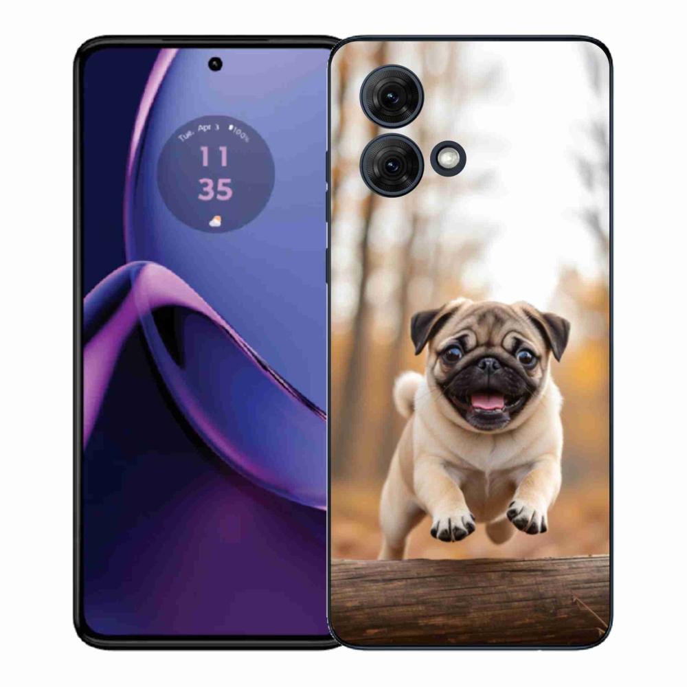Gélový kryt mmCase na Motorola Moto G84 5G - mops 2