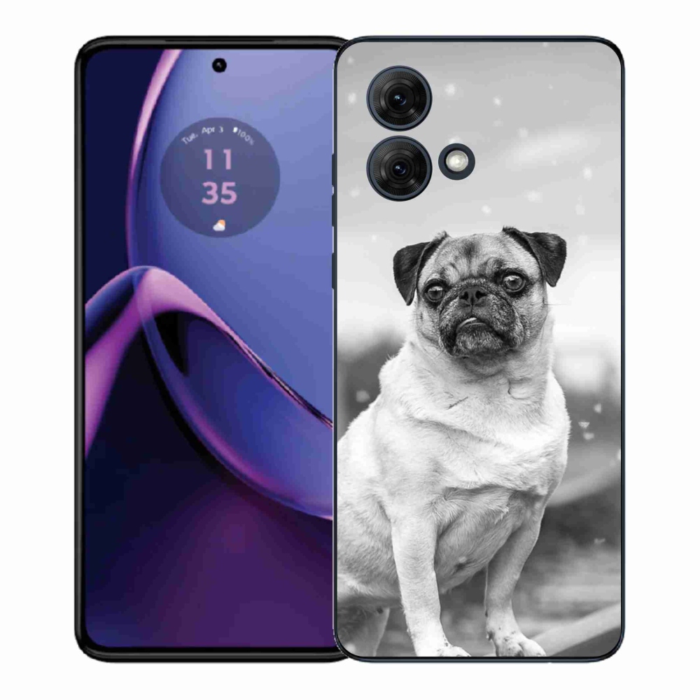 Gélový kryt mmCase na Motorola Moto G84 5G - mops