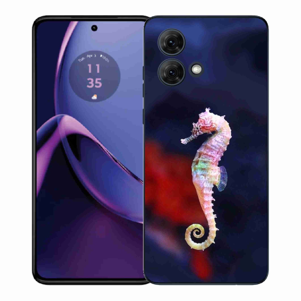 Gélový kryt mmCase na Motorola Moto G84 5G - morský koník