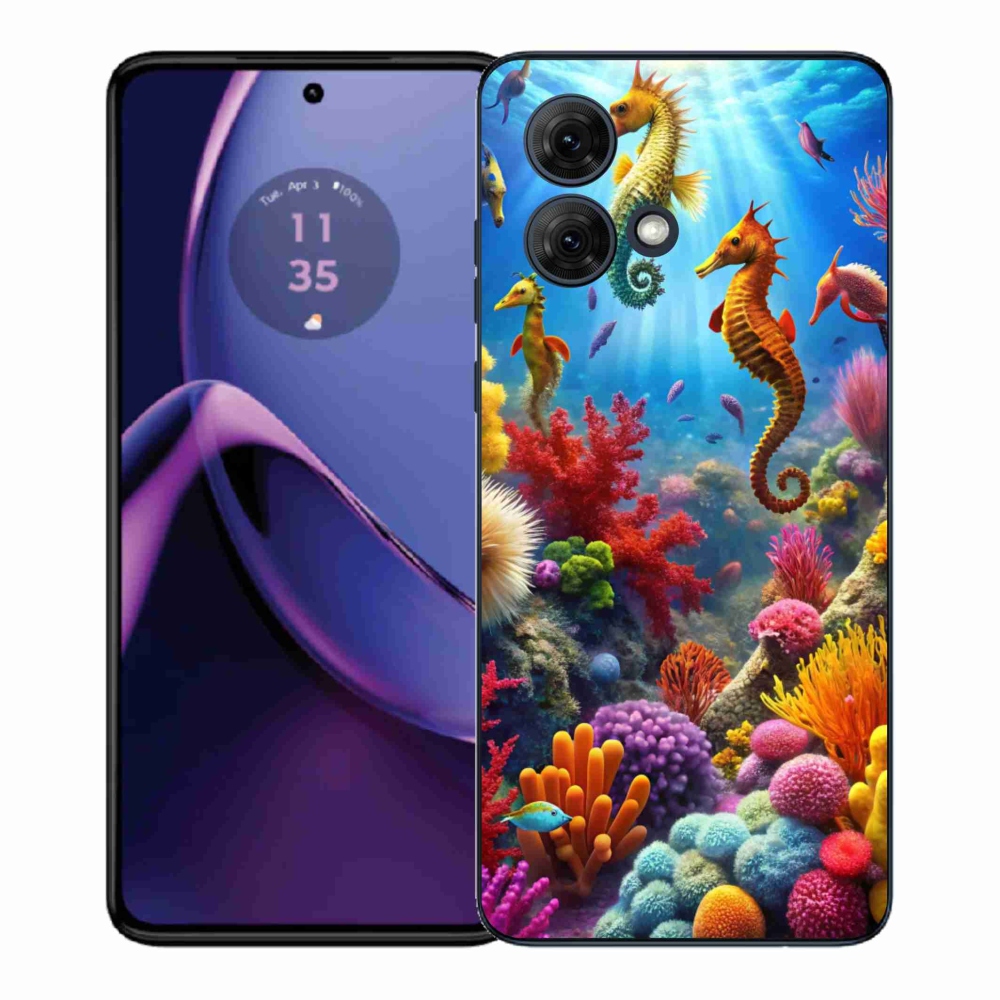 Gélový kryt mmCase na Motorola Moto G84 5G - morský svet 3