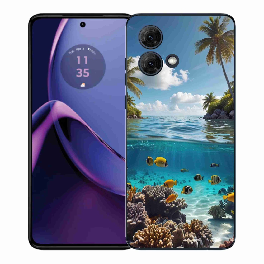 Gélový kryt mmCase na Motorola Moto G84 5G - morský svet 4