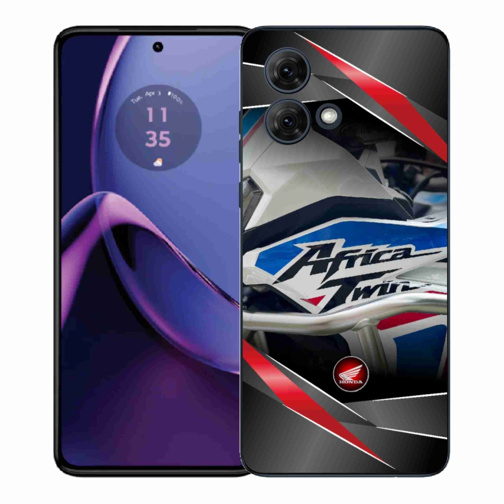 Gélový kryt mmCase na Motorola Moto G84 5G - motorka honda