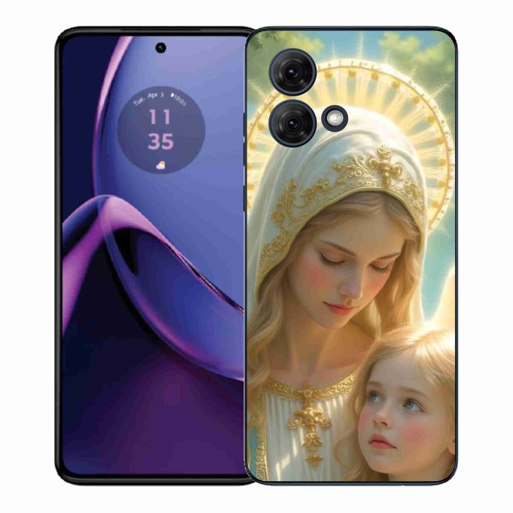 Gélový kryt mmCase na Motorola Moto G84 5G - náboženský motív 2