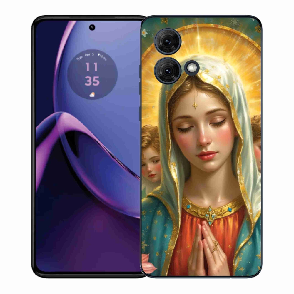Gélový kryt mmCase na Motorola Moto G84 5G - náboženský motív 3