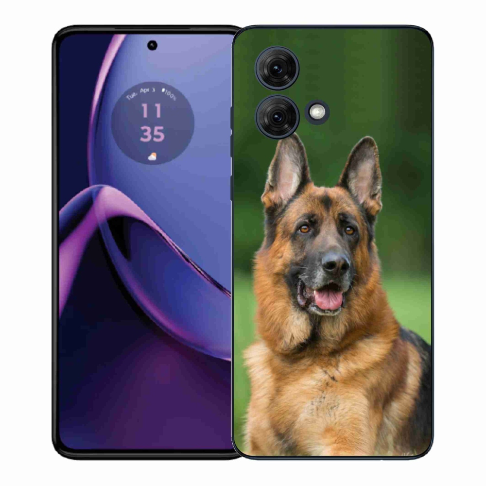 Gélový kryt mmCase na Motorola Moto G84 5G - nemecký ovčiak