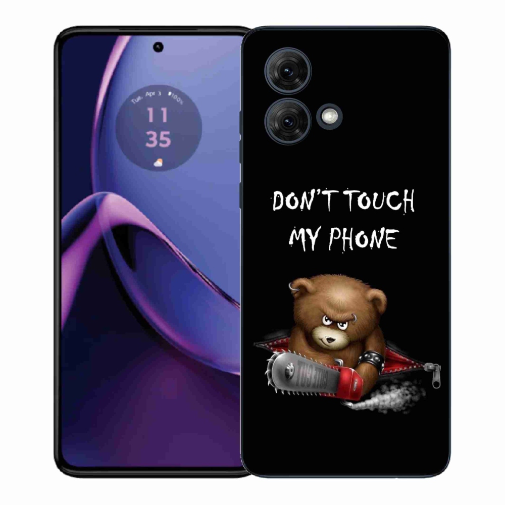 Gélový kryt mmCase na Motorola Moto G84 5G - nesiahaj na telefón