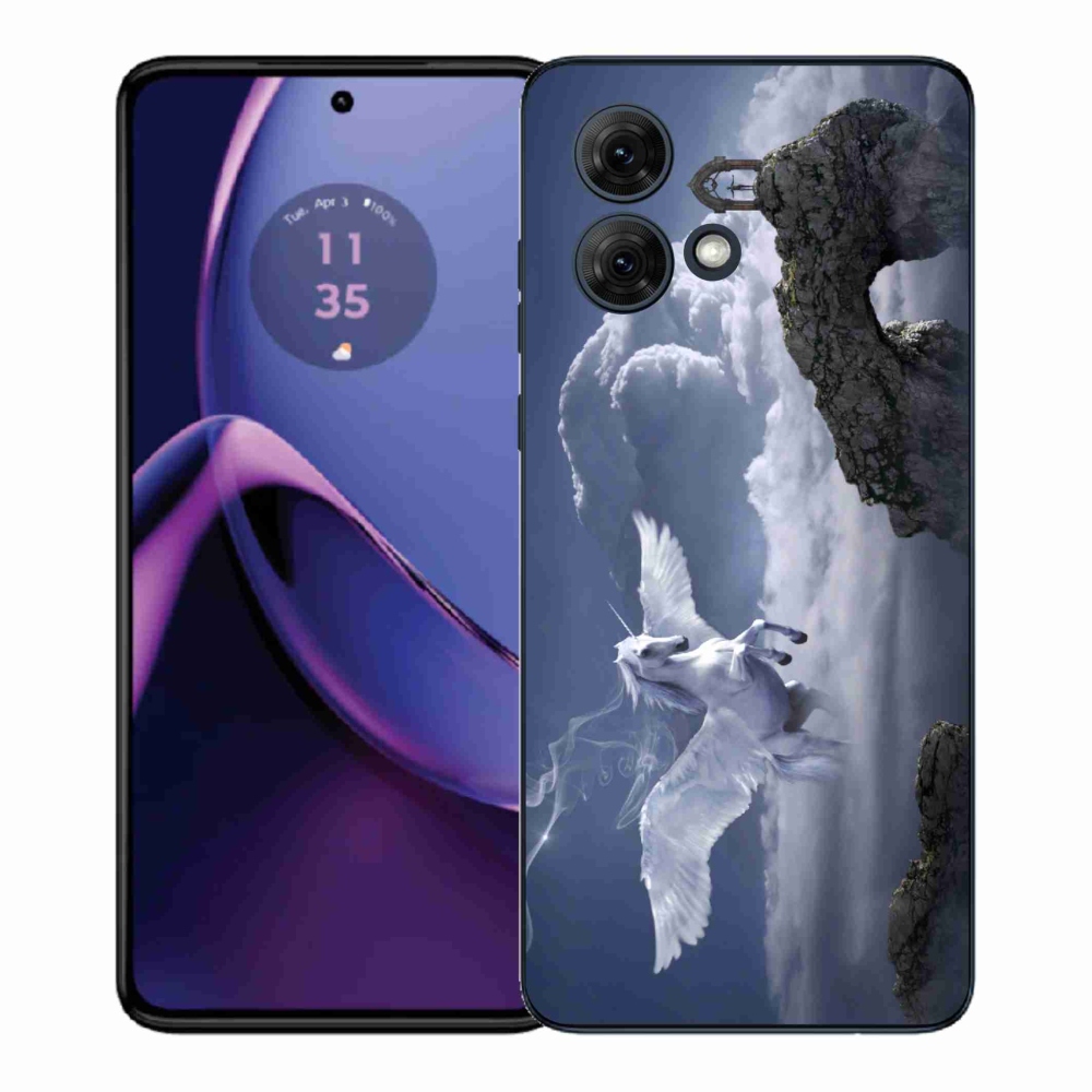 Gélový kryt mmCase na Motorola Moto G84 5G - pegas