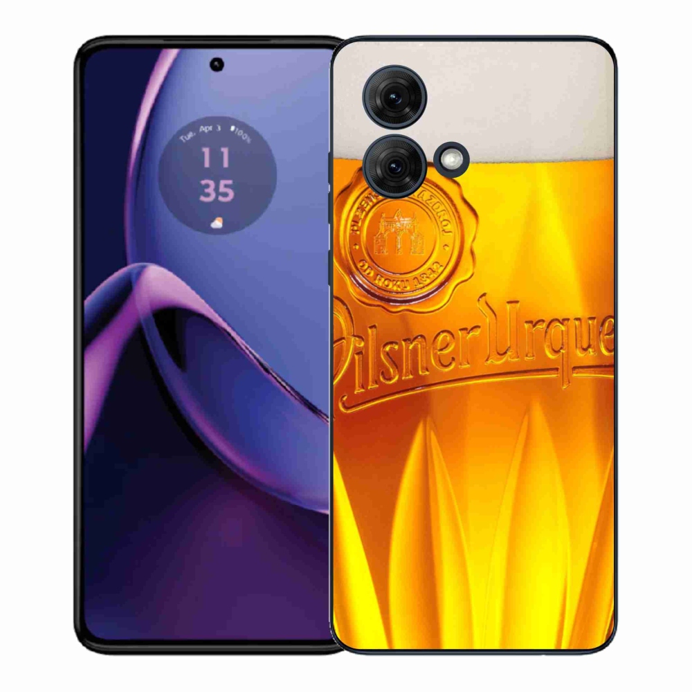 Gélový kryt mmCase na Motorola Moto G84 5G - pivo