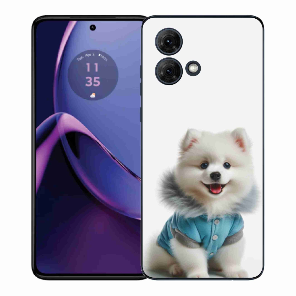 Gélový kryt mmCase na Motorola Moto G84 5G - pomeranian