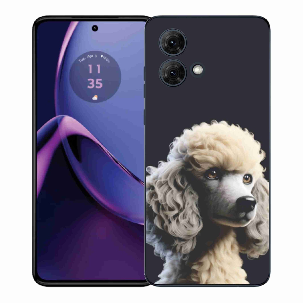 Gélový kryt mmCase na Motorola Moto G84 5G - pudel