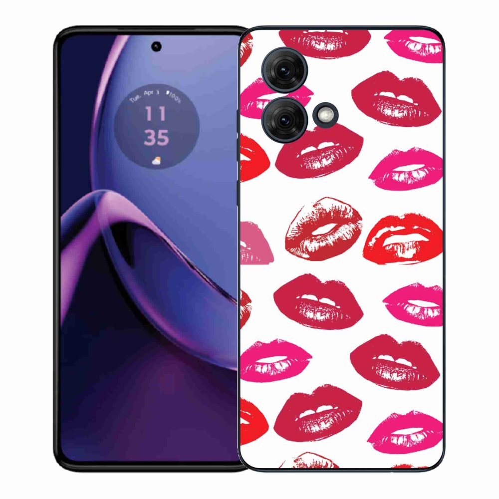 Gélový kryt mmCase na Motorola Moto G84 5G - pery