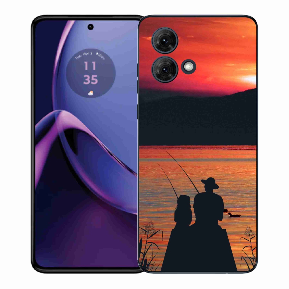 Gélový kryt mmCase na Motorola Moto G84 5G - rybárčenie 3