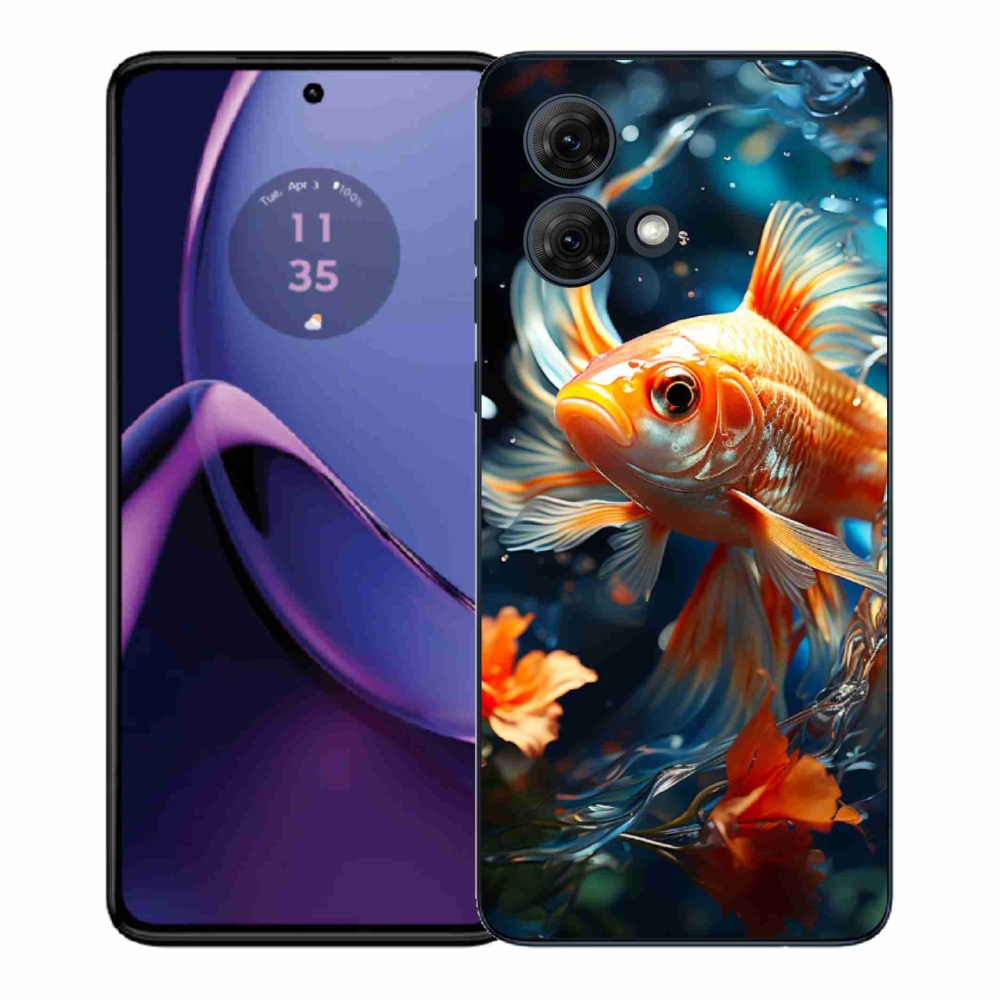 Gélový kryt mmCase na Motorola Moto G84 5G - rybka