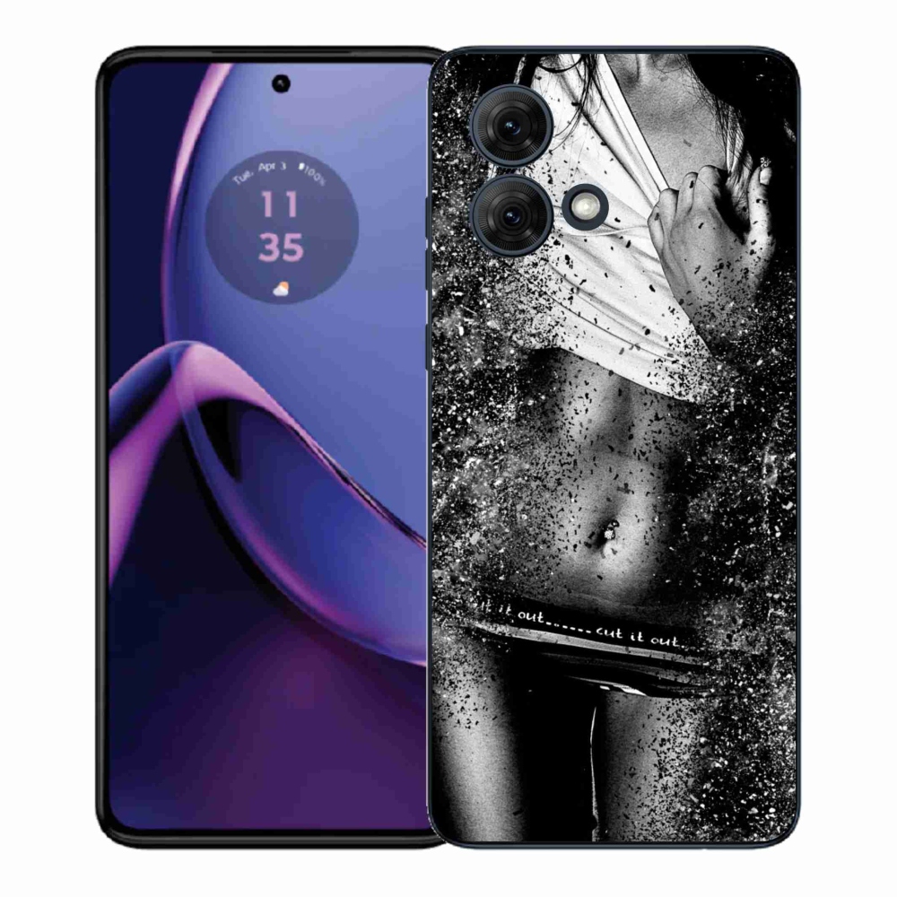 Gélový kryt mmCase na Motorola Moto G84 5G - sexy žena 1