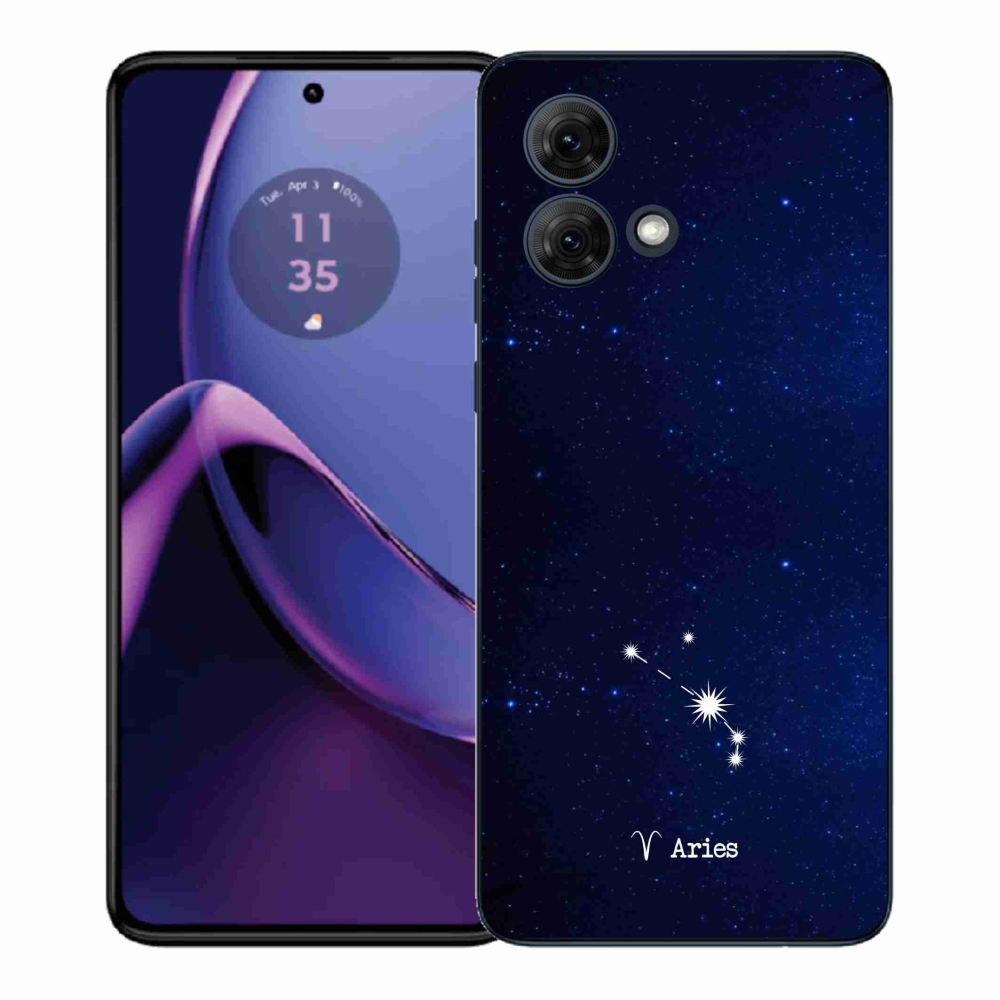 Gélový kryt mmCase na Motorola Moto G84 5G - súhvezdie Barana