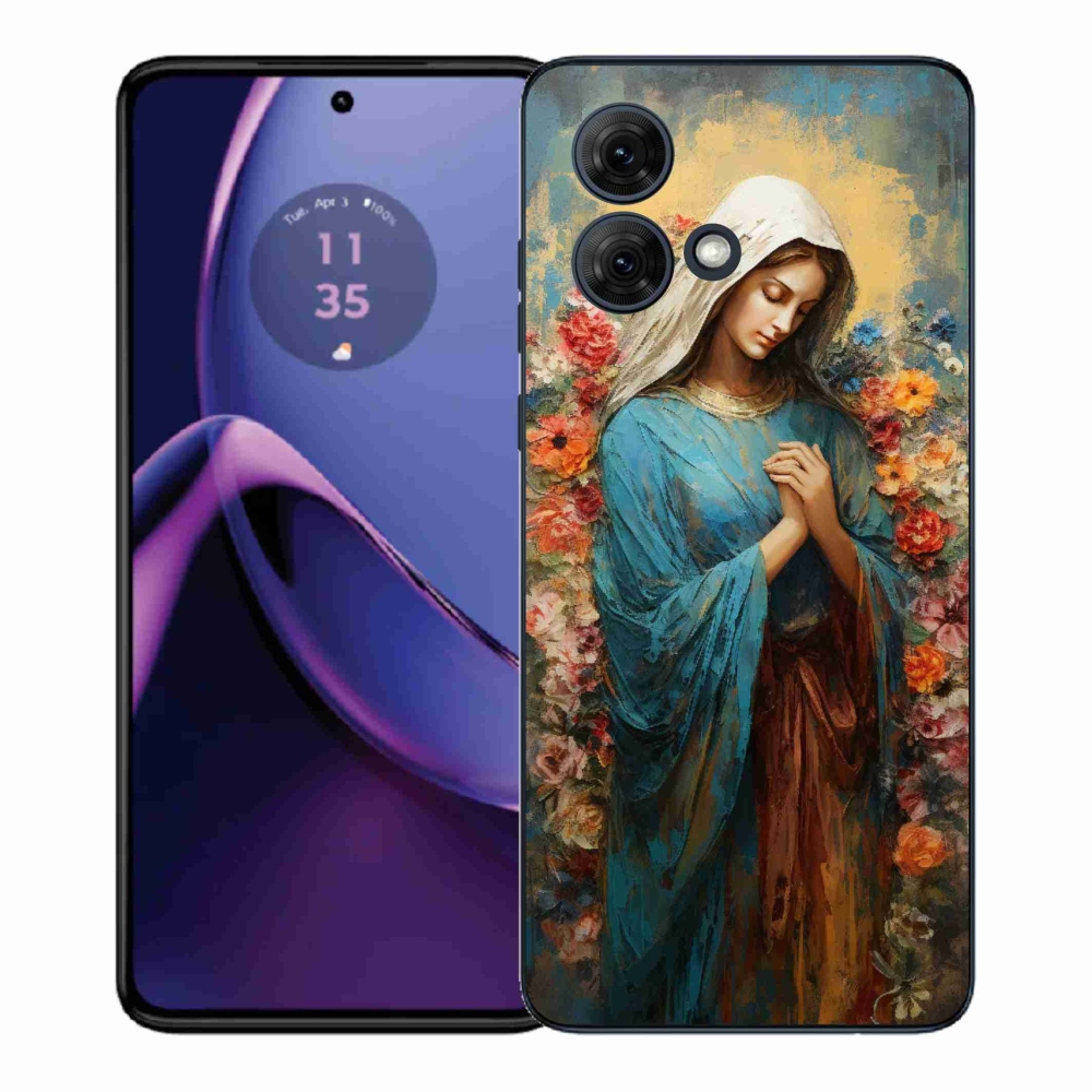 Gélový kryt mmCase na Motorola Moto G84 5G - svätá žena