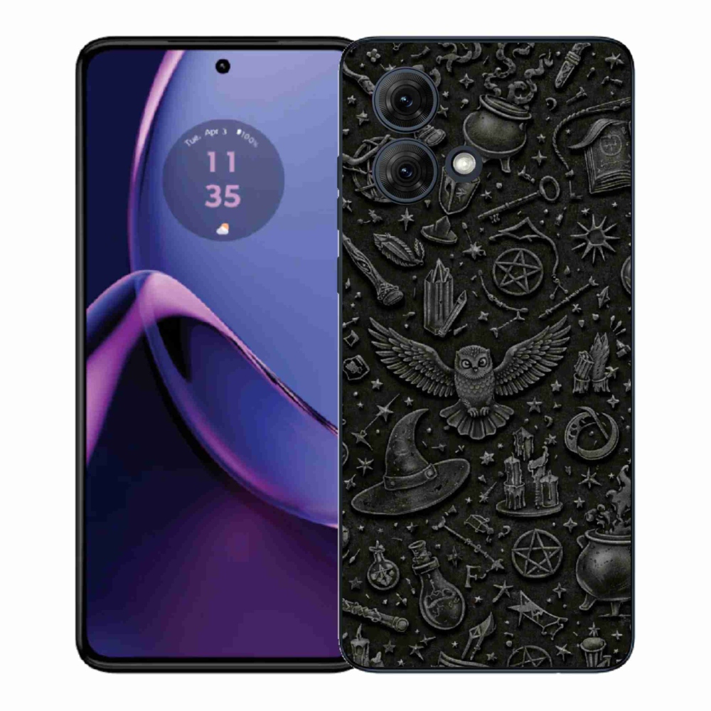 Gélový kryt mmCase na Motorola Moto G84 5G - tmavý magický svet