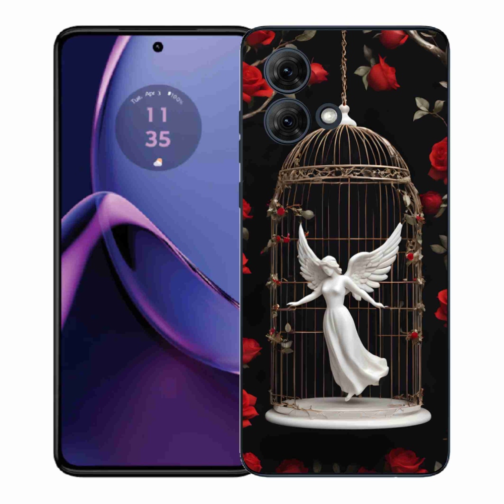 Gélový kryt mmCase na Motorola Moto G84 5G - uväznený anjel