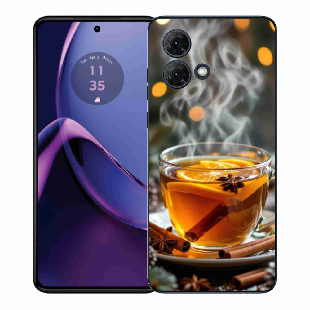 Gélový kryt mmCase na Motorola Moto G84 5G - vianočný punč