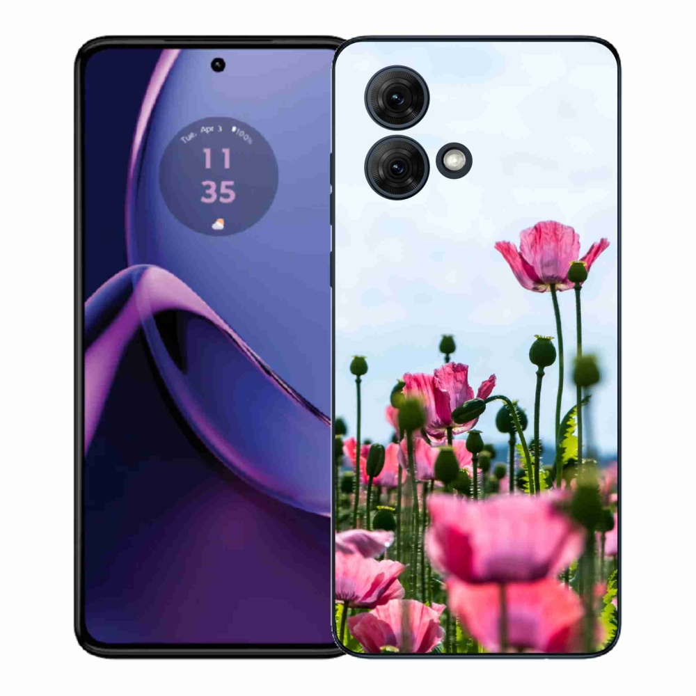 Gélový kryt mmCase na Motorola Moto G84 5G - vlčí mak