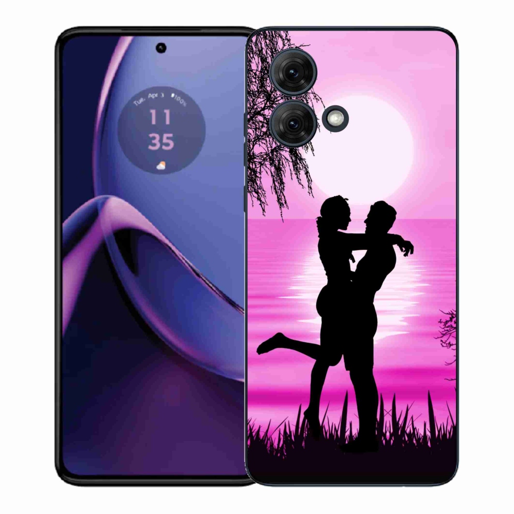 Gélový kryt mmCase na Motorola Moto G84 5G - západ slnka