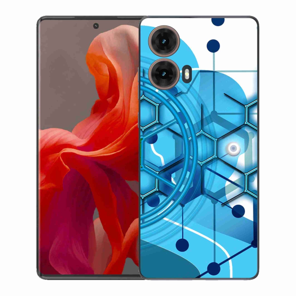 Gélový kryt mmCase na Motorola Moto G85 5G - abstraktný vzor 2