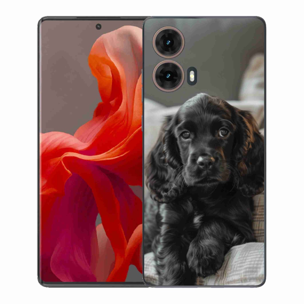 Gélový kryt mmCase na Motorola Moto G85 5G - anglický kokeršpaniel
