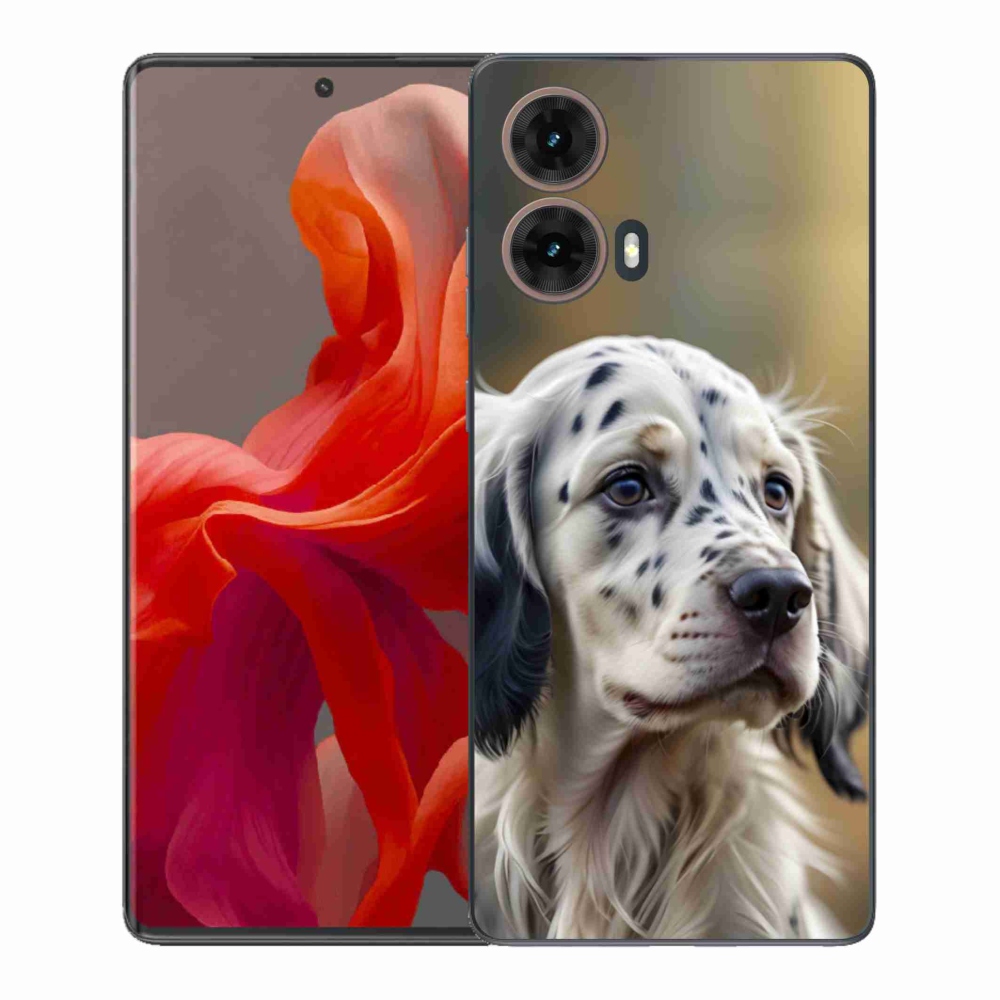 Gélový kryt mmCase na Motorola Moto G85 5G - anglický seter