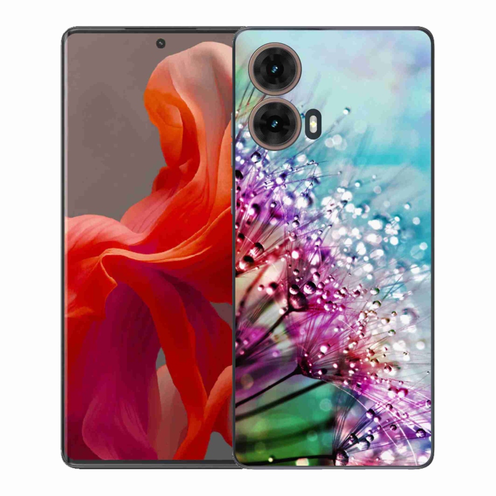 Gélový kryt mmCase na Motorola Moto G85 5G - farebné kvety