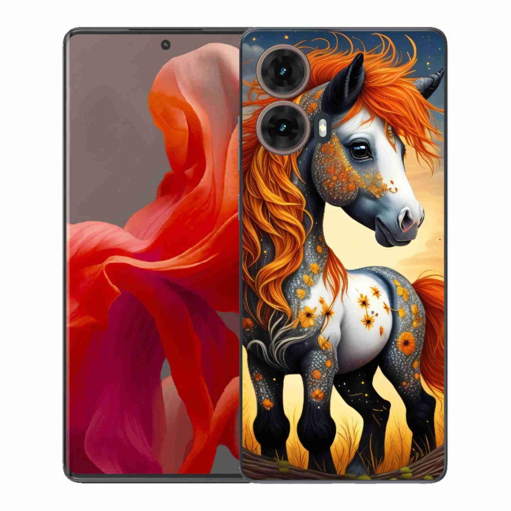 Gélový kryt mmCase na Motorola Moto G85 5G - farebný poník