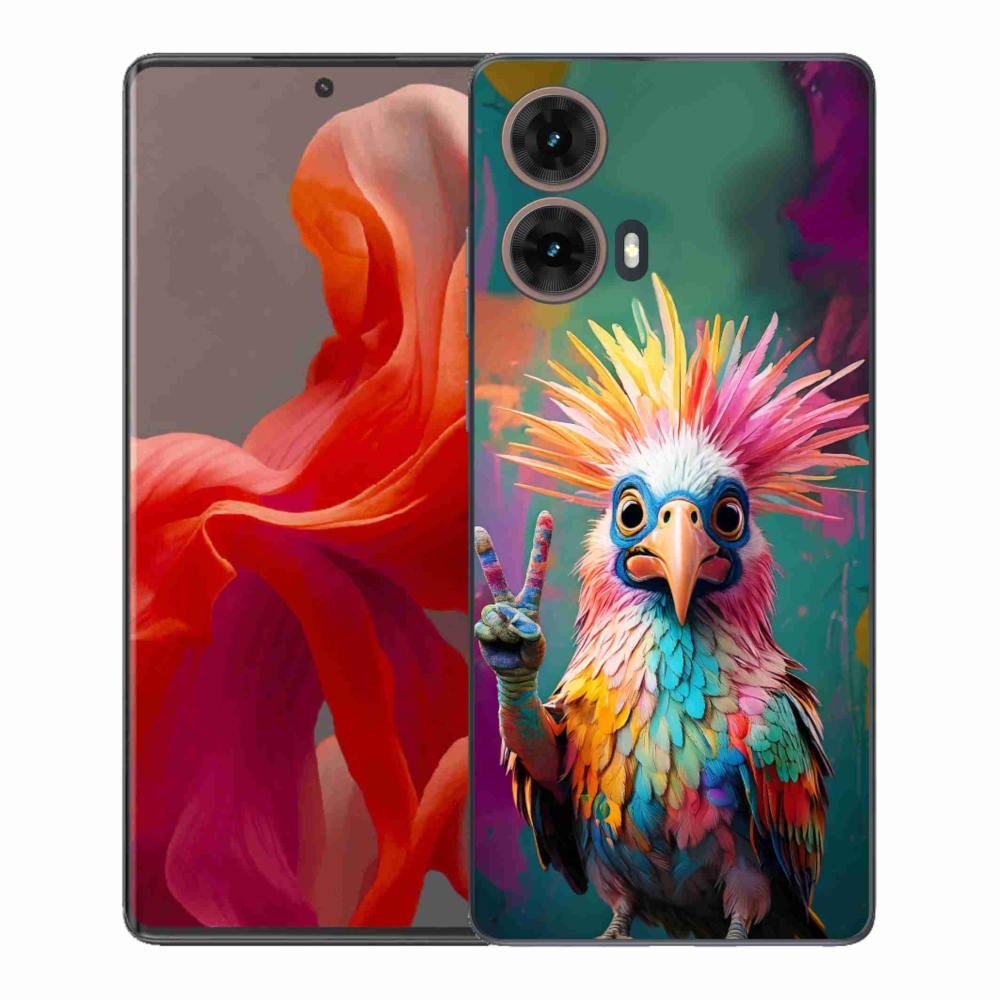 Gélový kryt mmCase na Motorola Moto G85 5G - farebný rebel