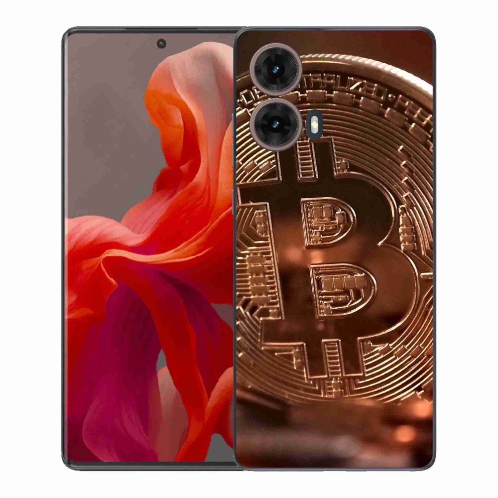 Gélový kryt mmCase na Motorola Moto G85 5G - bitcoin