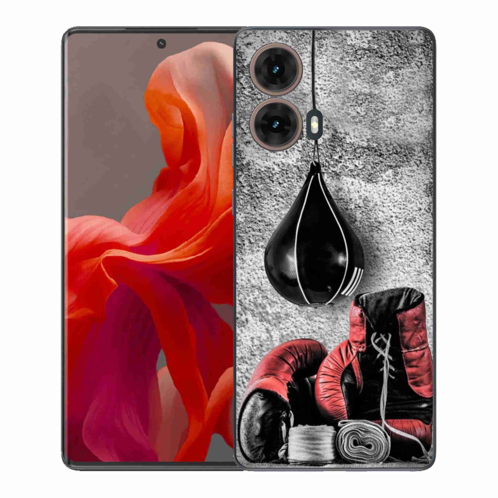 Gélový kryt mmCase na Motorola Moto G85 5G - boxovacie vrece a rukavice