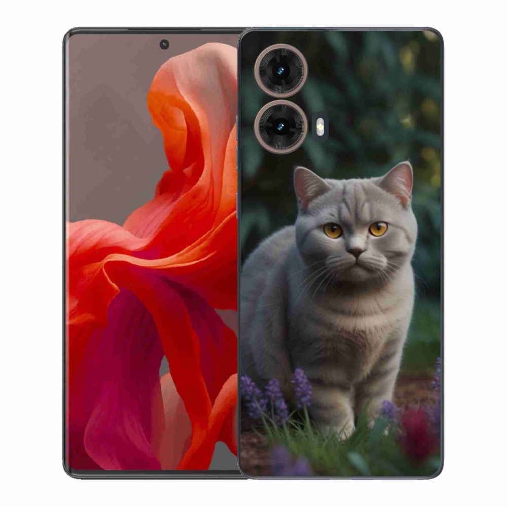 Gélový kryt mmCase na Motorola Moto G85 5G - britská mačka