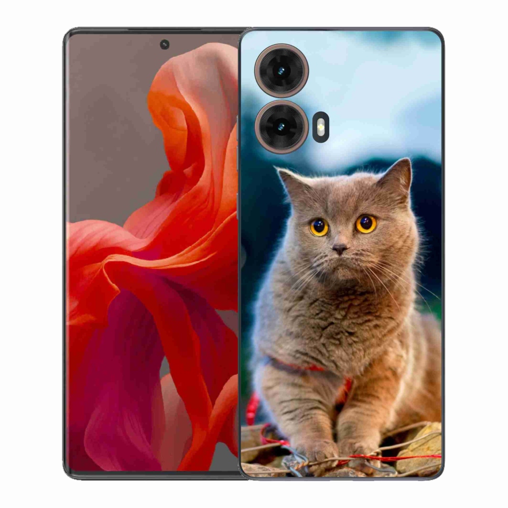 Gélový kryt mmCase na Motorola Moto G85 5G - britská modrá 2