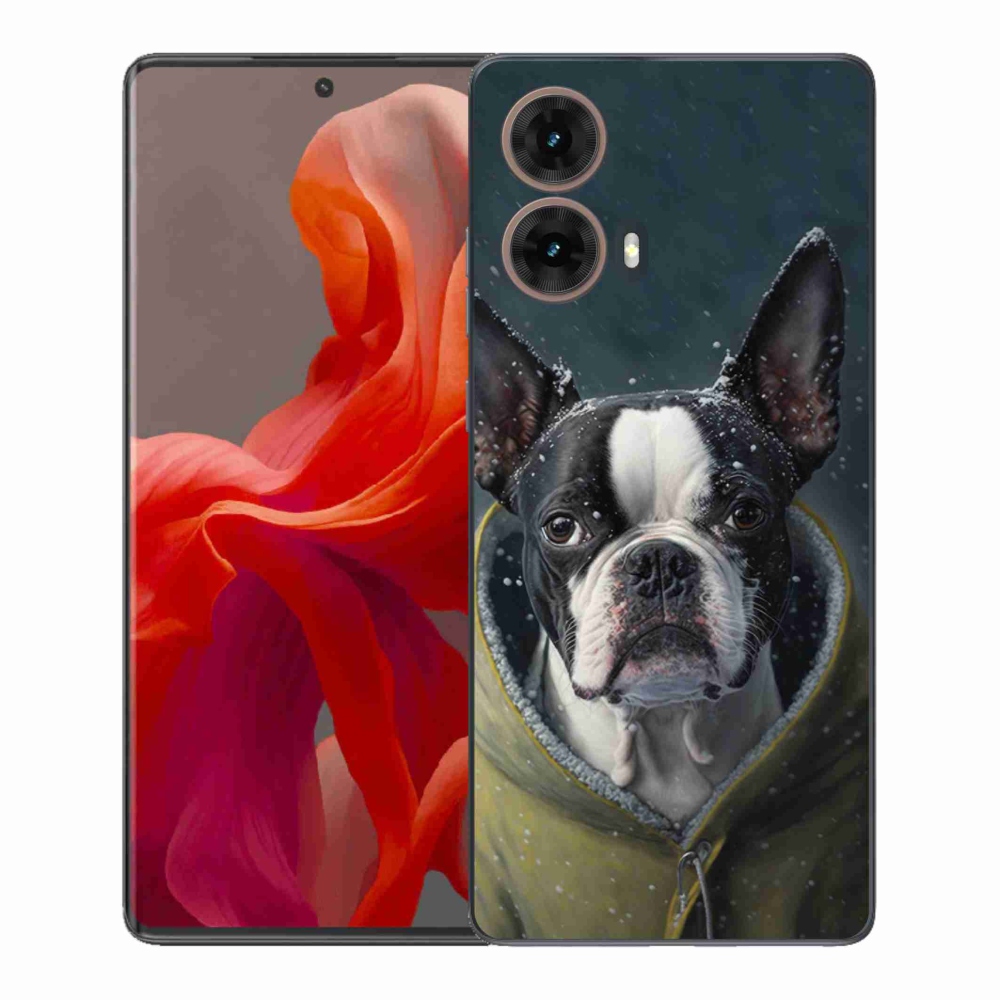 Gélový kryt mmCase na Motorola Moto G85 5G - buldoček