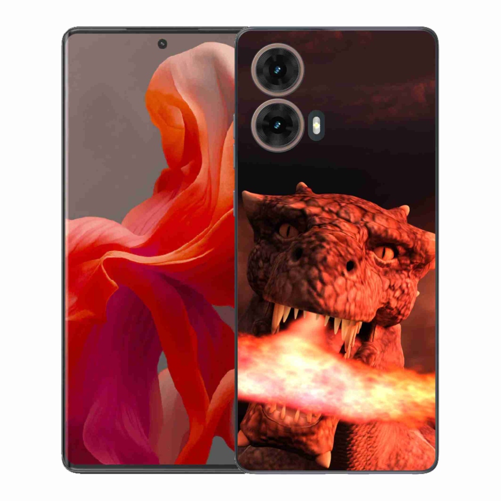 Gélový kryt mmCase na Motorola Moto G85 5G - drak