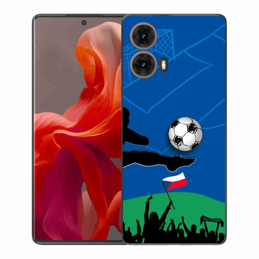 Gélový kryt mmCase na Motorola Moto G85 5G - fanúšikovia futbalu